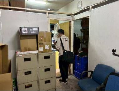 疾管署南區管制中心和國衛院偕同於確診者工作地環境監測